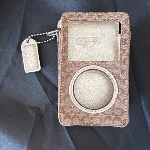 Coach iPod Shuffle Case /w Golden Strap (Accepting Offers)